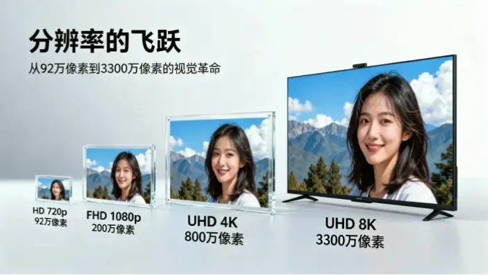 从标清到超高清，电视画质是如何一步步升级的？